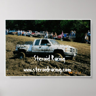 Steroid Racing Poster