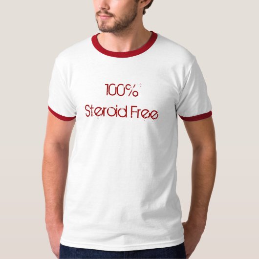 Steroïdvrij T-shirt (Voorkant)