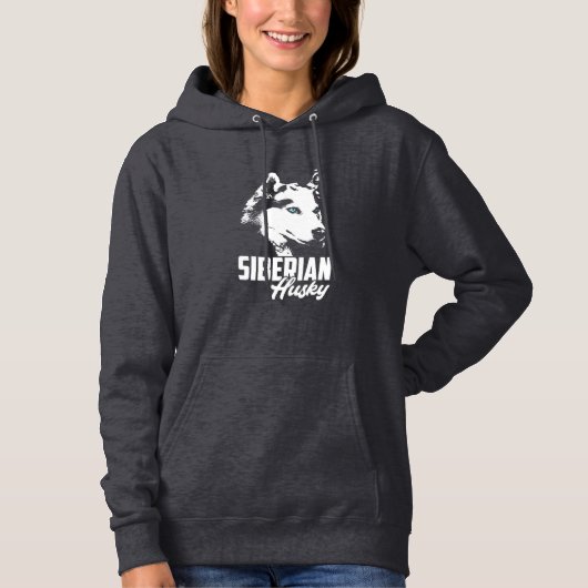 Sterong Husky Siberian Hoodie (Voorkant)