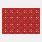  sterpatroon en bijpassende kleuren inpakpapier vel (Voorkant)