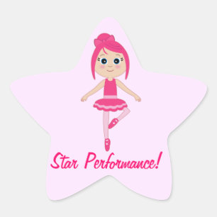 Sterprestaties Dans en Ballet Ster Sticker