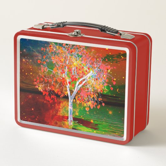 Sterrboom Metalen Lunchbox (Voorkant)