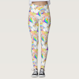 Sterre en Regenboog Eenhoorn Prinses van het Bos Leggings