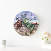 Sterre Kijker Fee Fantasie Kunst Wandklok (Huis)
