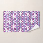 Sterre Met Bril Kinderen Lavendel   Bad Handdoek (Handdoek)