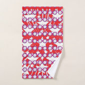 Sterre Met Bril Kinderen Rood Bad Handdoek (Handdoek)