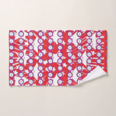 Sterre Met Bril Kinderen Rood Bad Handdoek (Handdoek)