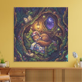 Sterre Nachten Canvas Afdruk (Insitu (Woonkamer))