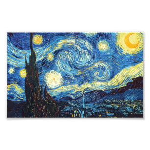 Sterre Nachten - Van Gogh Foto Afdruk