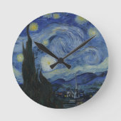 Sterre Nachten - Van Gogh Grote Wandklok (Voorkant)