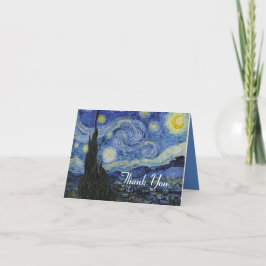 Sterre Nachtt Art Fijne Bedankkaart