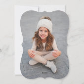 Sterre-unicorn fotofeest uitnodiging (Achterkant)