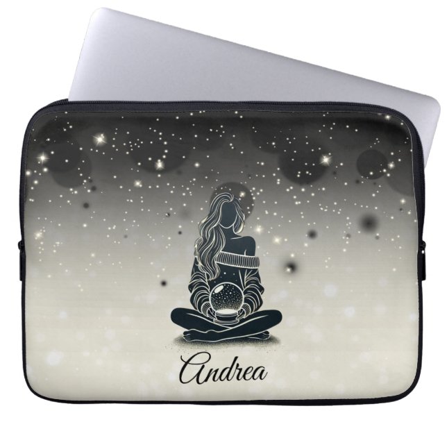 Sterrelichtreflecties Laptop Sleeve (Voorkant)