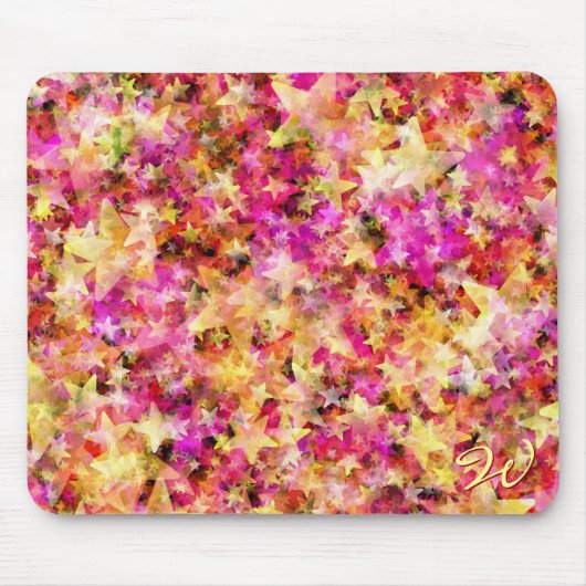 Sterren 1 Mousepad Muismat (Voorkant)