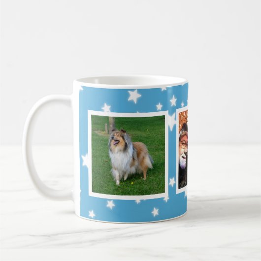 Sterren 3 foto koffiemok (Links)