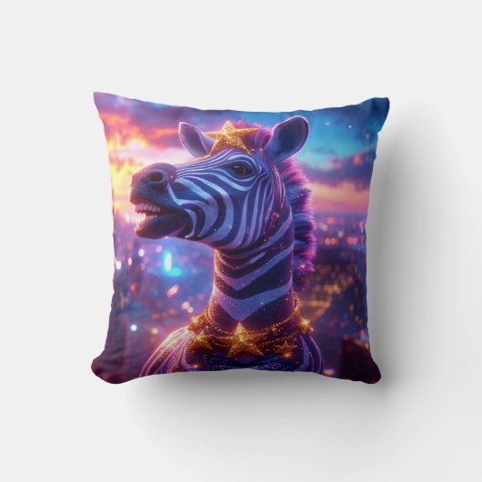 Sterren Aad Stripes met ZEBRA ZANZIBAR Kussen (Voorkant)