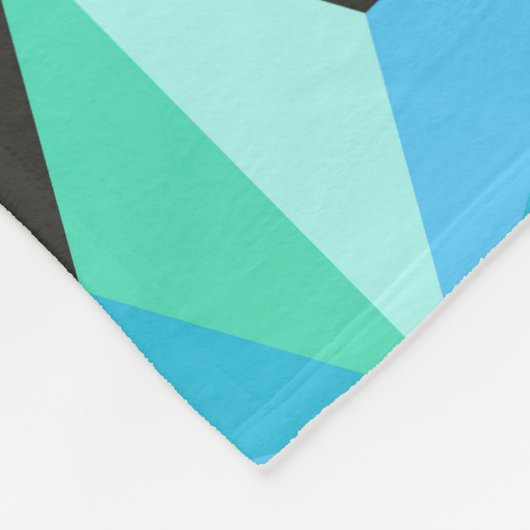 Sterren Abstracte Geometrische Patchwork Fleece Deken (Hoek)