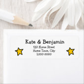 Sterren Adres Label (Insitu)