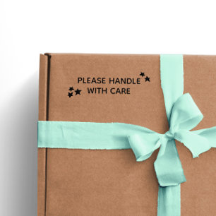 Sterren alstublieft omgaan met de zorg voor kleine  zelfinktende stempel