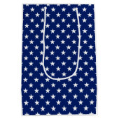 Sterren Amerika Patriottisch USA All Star Fun Medium Cadeauzakje (Achterkant)