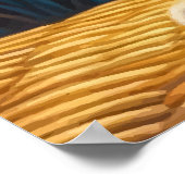 Sterren Amerikaanse Bobtail Cat Portret Poster (Hoek)