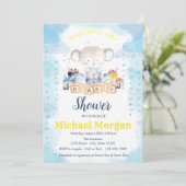 Sterren, Baby Cadeaus Baby shower Kaart (Staand voorkant)