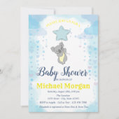 Sterren, Baby shower van Baby Kaart (Voorkant)
