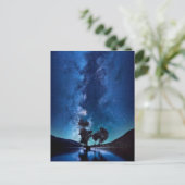 Sterren bij het nachtelijke Briefkaart (Staand voorkant)