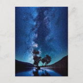 Sterren bij het nachtelijke Briefkaart (Voorkant)