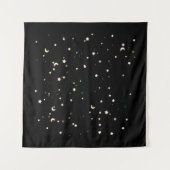 Sterren bij Night Tapestry/Backdrop Wandkleed (Voorkant (horizontaal))