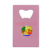 sterren boom_FINE DAG Creditkaart Flessenopener (Voorkant)