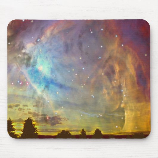 Sterren boven Orion Muismat (Voorkant)