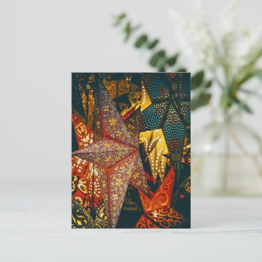 sterren briefkaart (Staand voorkant)