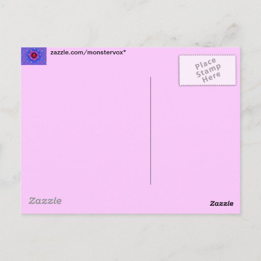 Sterren Briefkaart (Achterkant)