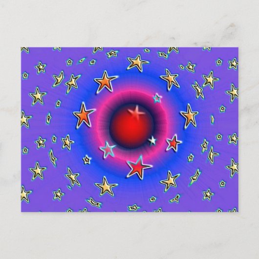 Sterren Briefkaart (Voorkant)