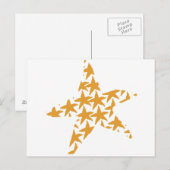 Sterren Briefkaart (Voorkant / Achterkant)
