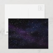 Sterren Briefkaart (Voorkant / Achterkant)
