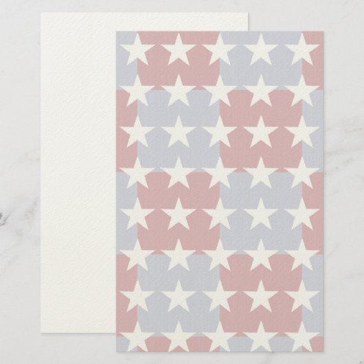 Sterren Briefpapier (Voorkant / Achterkant)