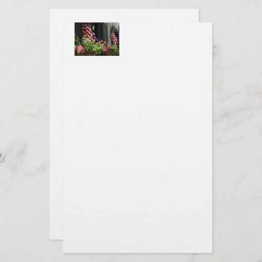 Sterren Briefpapier (Voorkant / Achterkant)