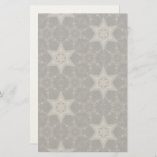 Sterren Briefpapier (Voorkant / Achterkant)