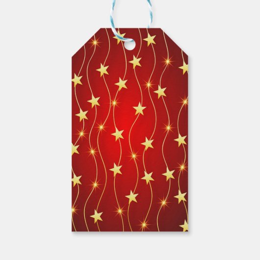 Sterren Cadeaulabel (Achterkant)