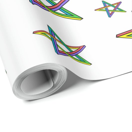 Sterren Cadeaupapier (Rol Hoek)