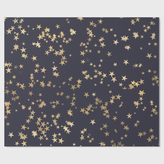 sterren cadeaupapier (Vlak)