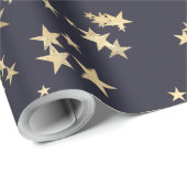 sterren cadeaupapier (Rol Hoek)