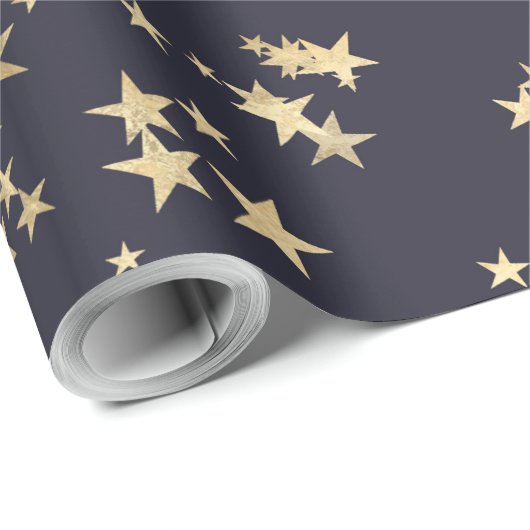 sterren cadeaupapier (Rol Hoek)