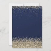 Sterren Cake Confetti Diamond Sweet 16 Kaart (Achterkant)