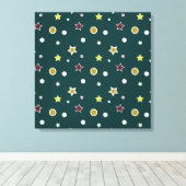Sterren Canvas Afdruk (Insitu (Houten vloer))