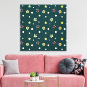 Sterren Canvas Afdruk (Insitu (Woonkamer))