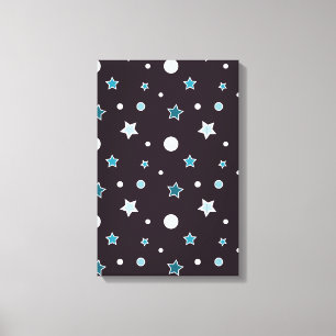 Sterren Canvas Afdruk