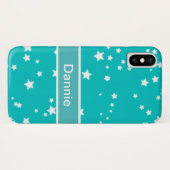 Sterren Case-Mate iPhone Case (Achterkant (horizontaal))